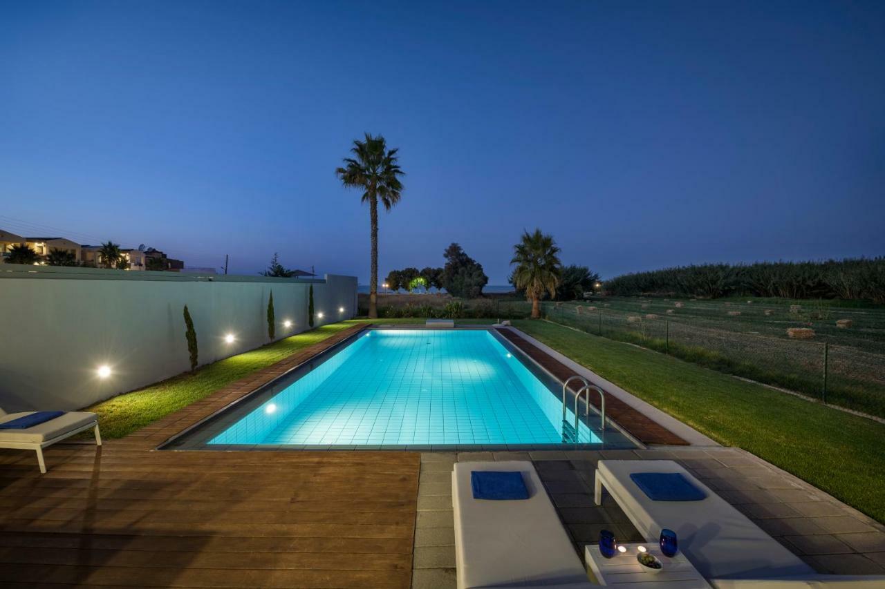 Blue Sea Luxury Villa Maleme Eksteriør bilde