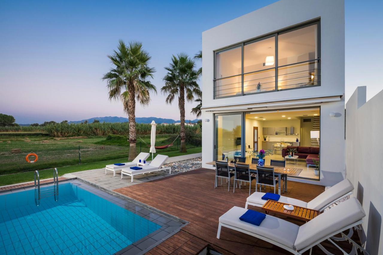 Blue Sea Luxury Villa Maleme Eksteriør bilde